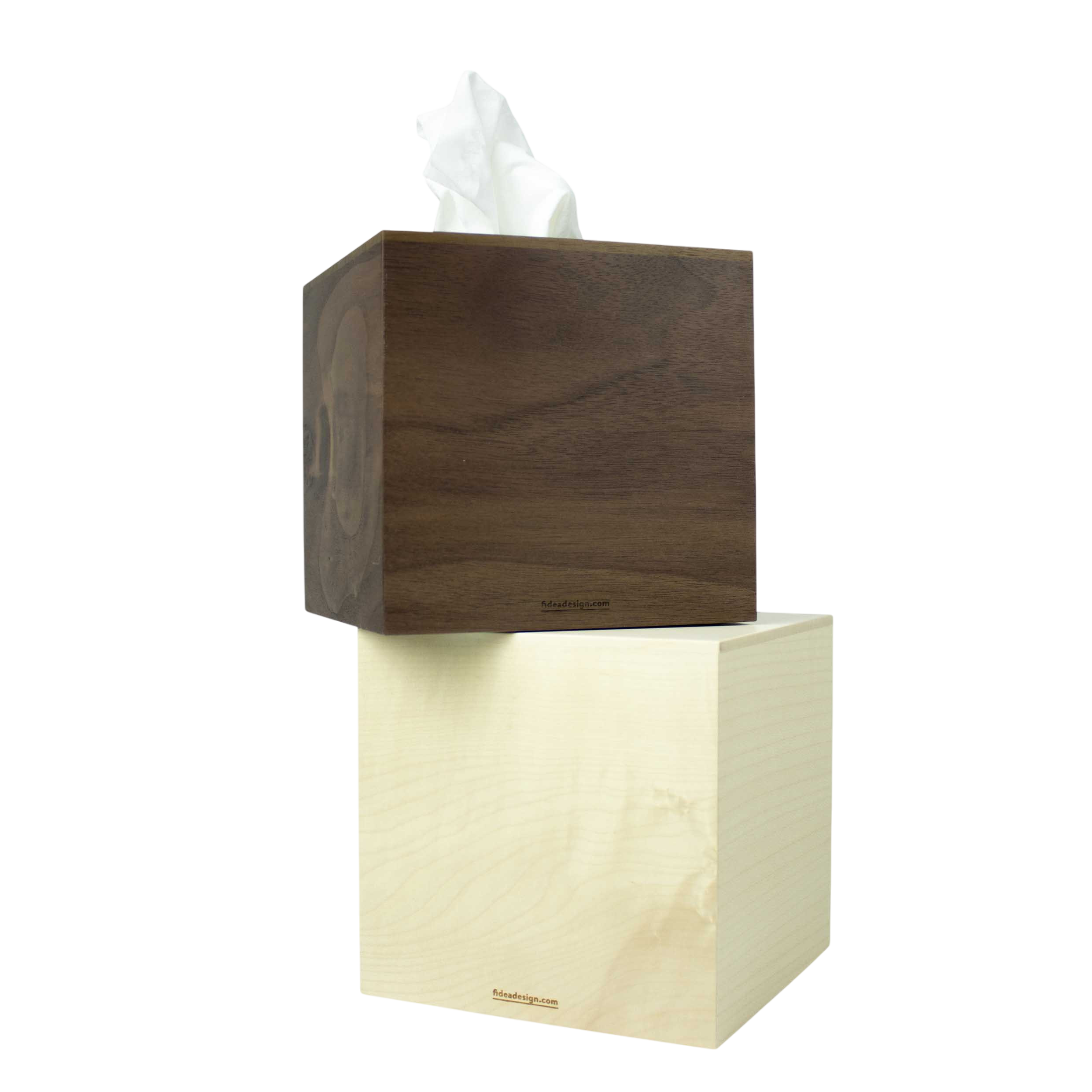 Kleenex-Cover Box Station de mouchoirs en papier érable blanc