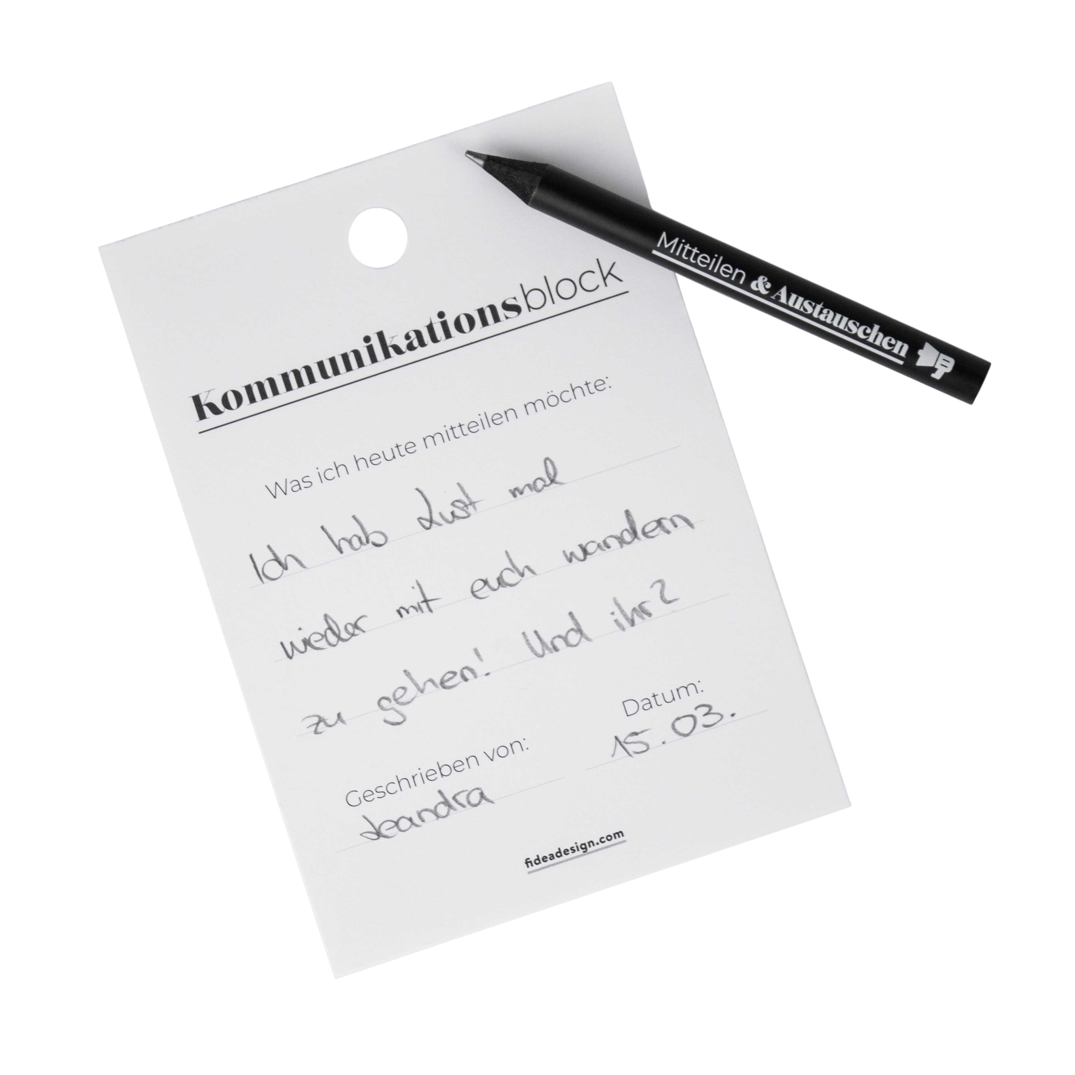 Bloc à déchirer 365 messages