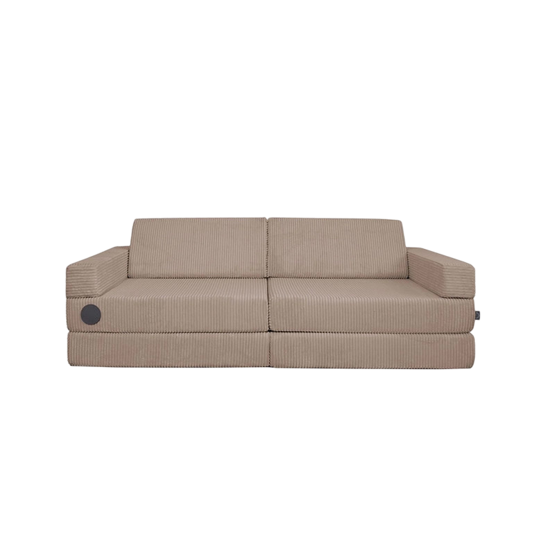 Wonderwuzz play sofa OH SO SOFY Cord Taupe Nimmersatt