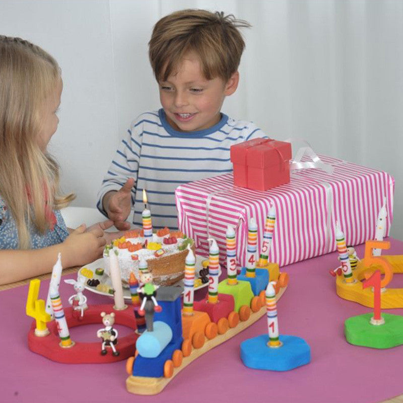 GRIMM's candle Ringelbunt number 4