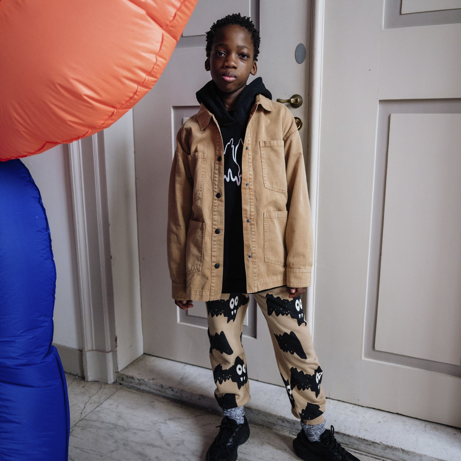 Hoodie Smile Hoodie Black