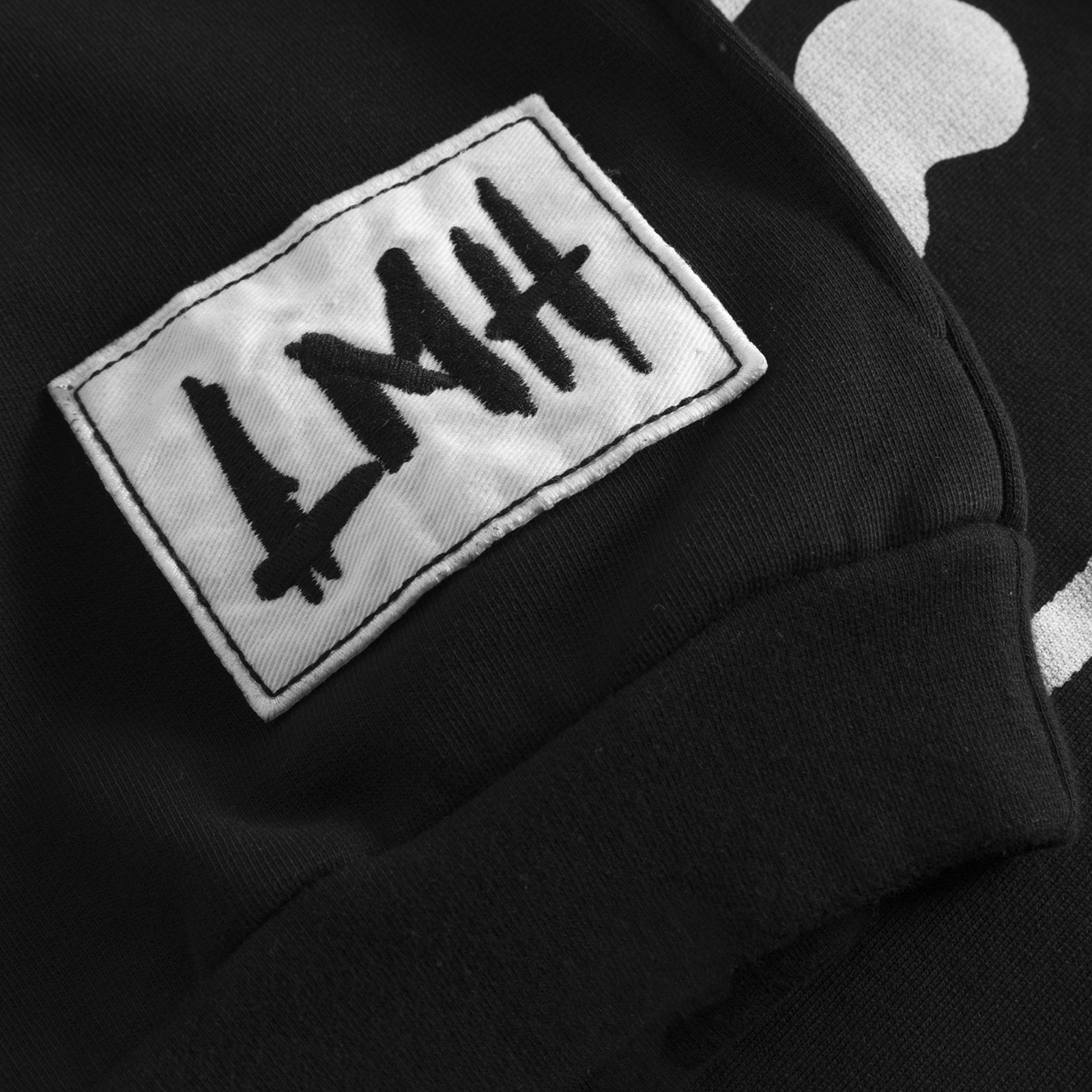 Hoodie Smile Hoodie Black