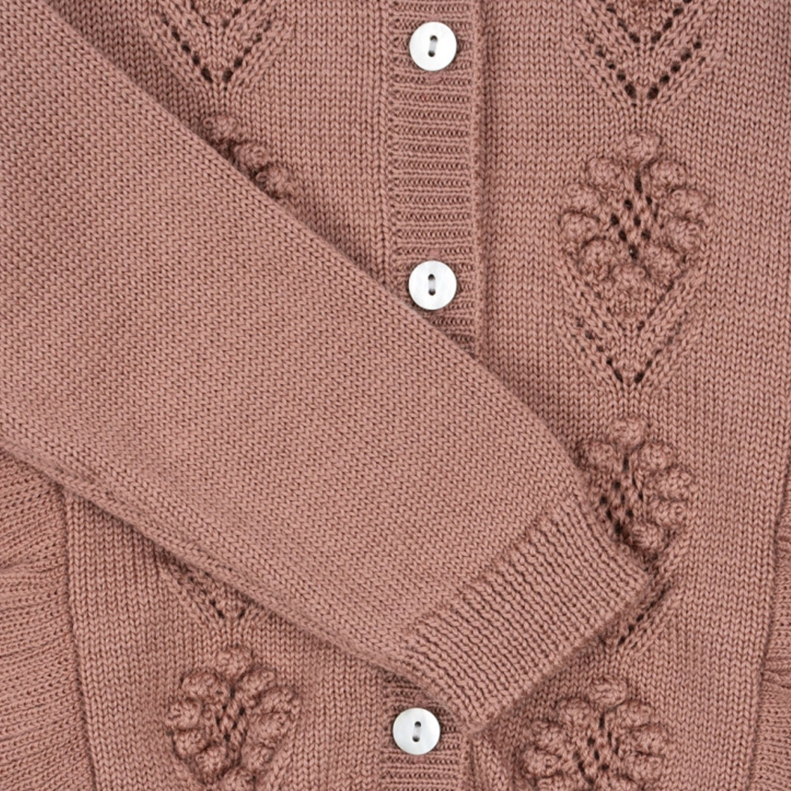 Strickjacke Fiol Frill Burlwood