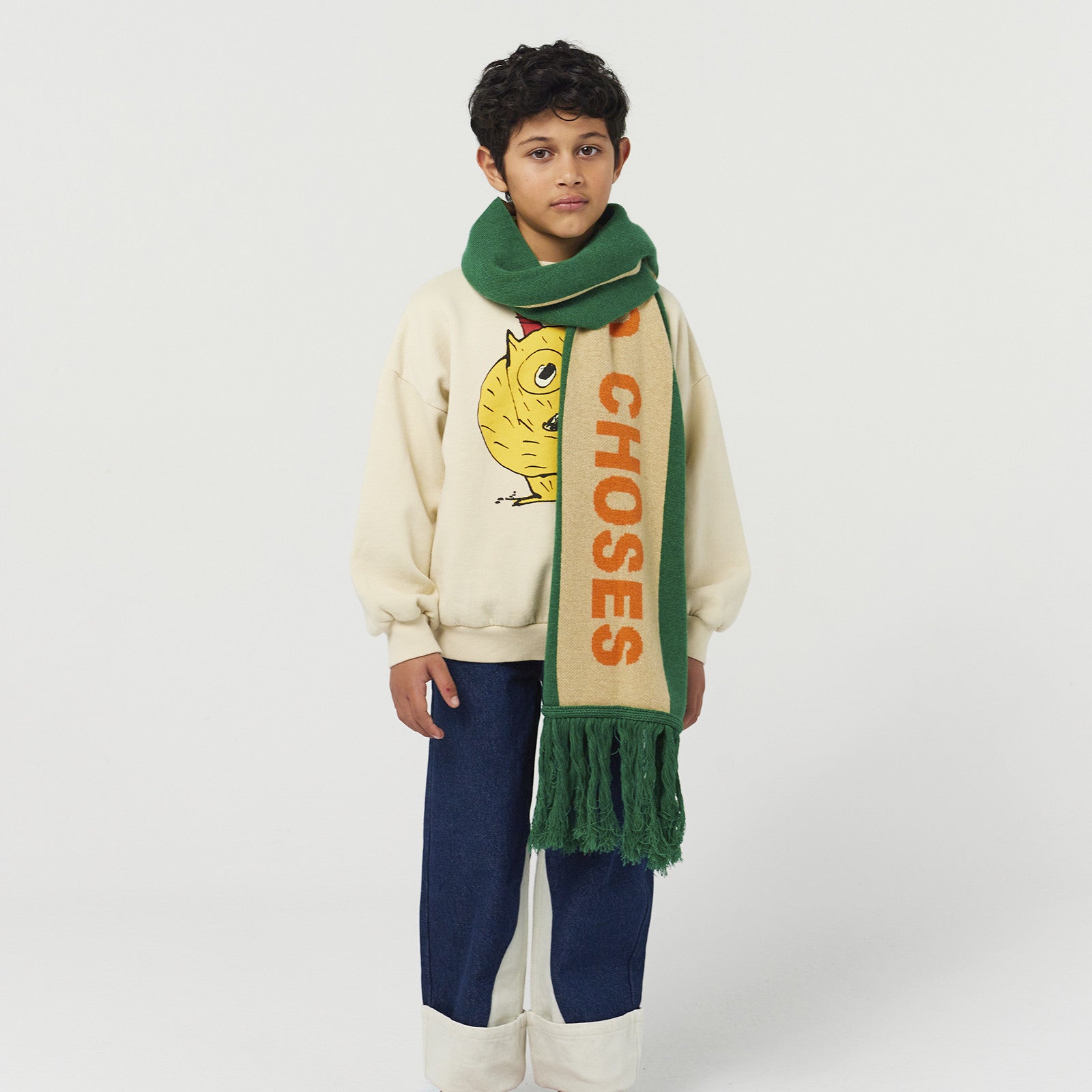 Bobo Choses Green scarf