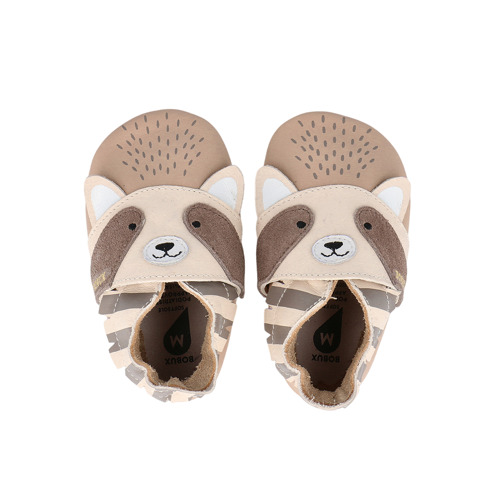 Bobux Rickie Soft Sole pearl beige