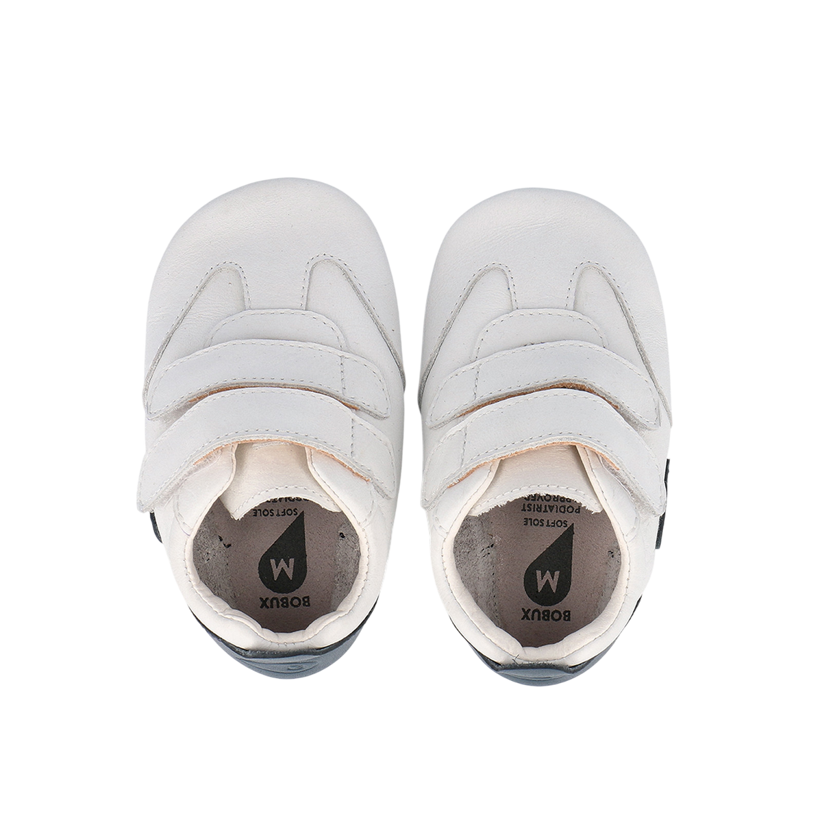 Bobux Pitch Soft Sole blanc