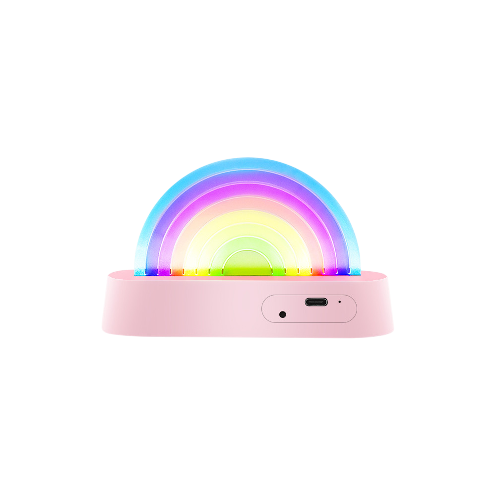 Lampe Arc-en-ciel Rose