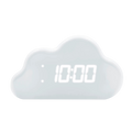 Digitaler Wecker Wolke White