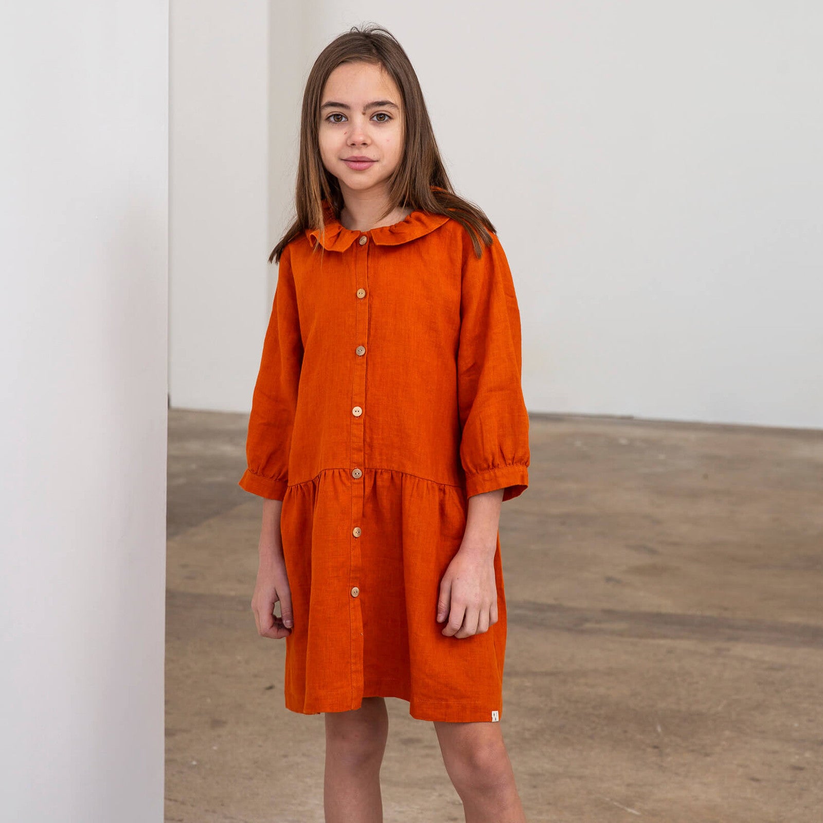 Robe Frill Collar Squash