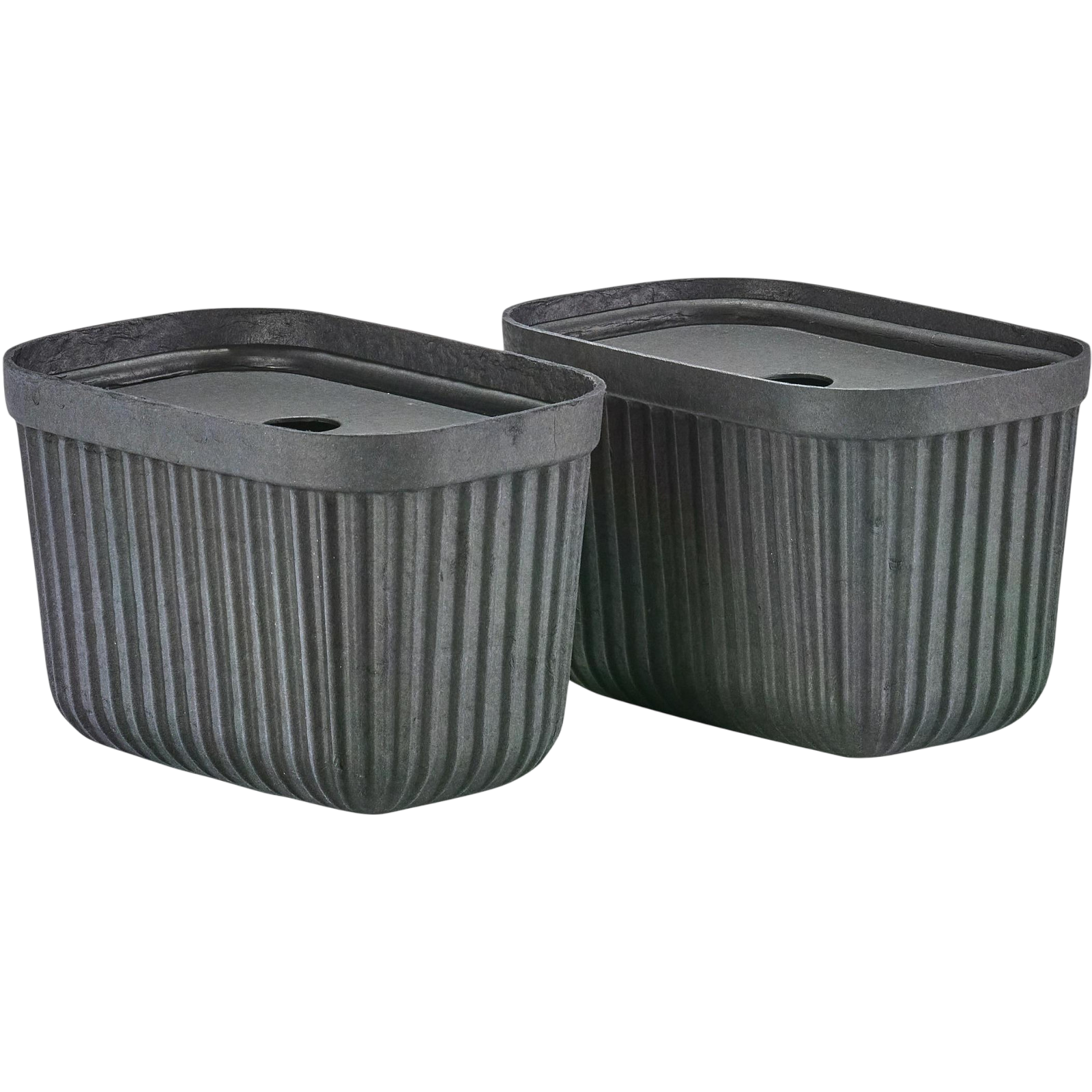 Storage box Pulp S 2 pieces, black