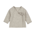 Veste en laine vierge pour bébés, nature