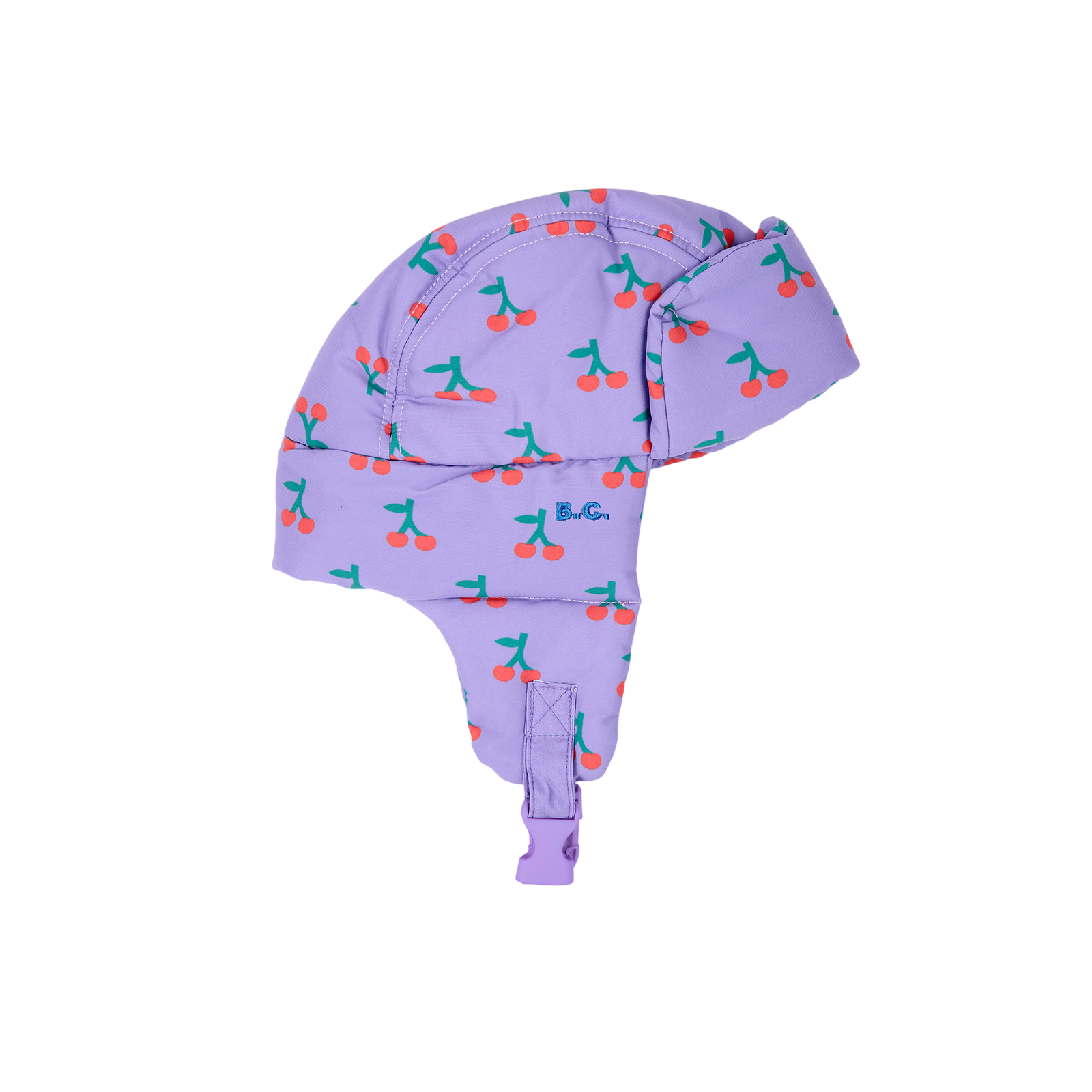 Bonnet bébé Chapka Cherry all over Purple
