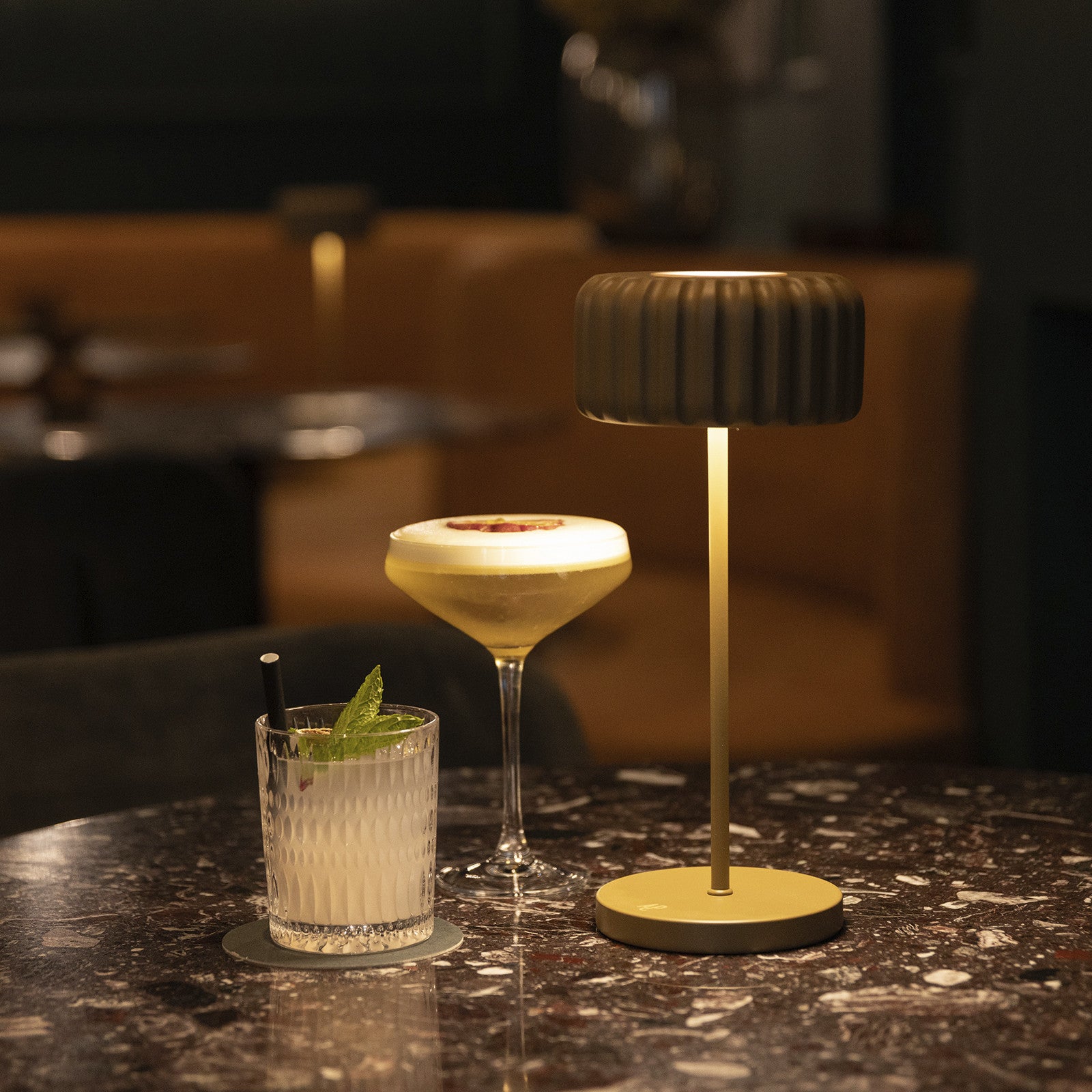 Dentelles bistro lamp - Clay