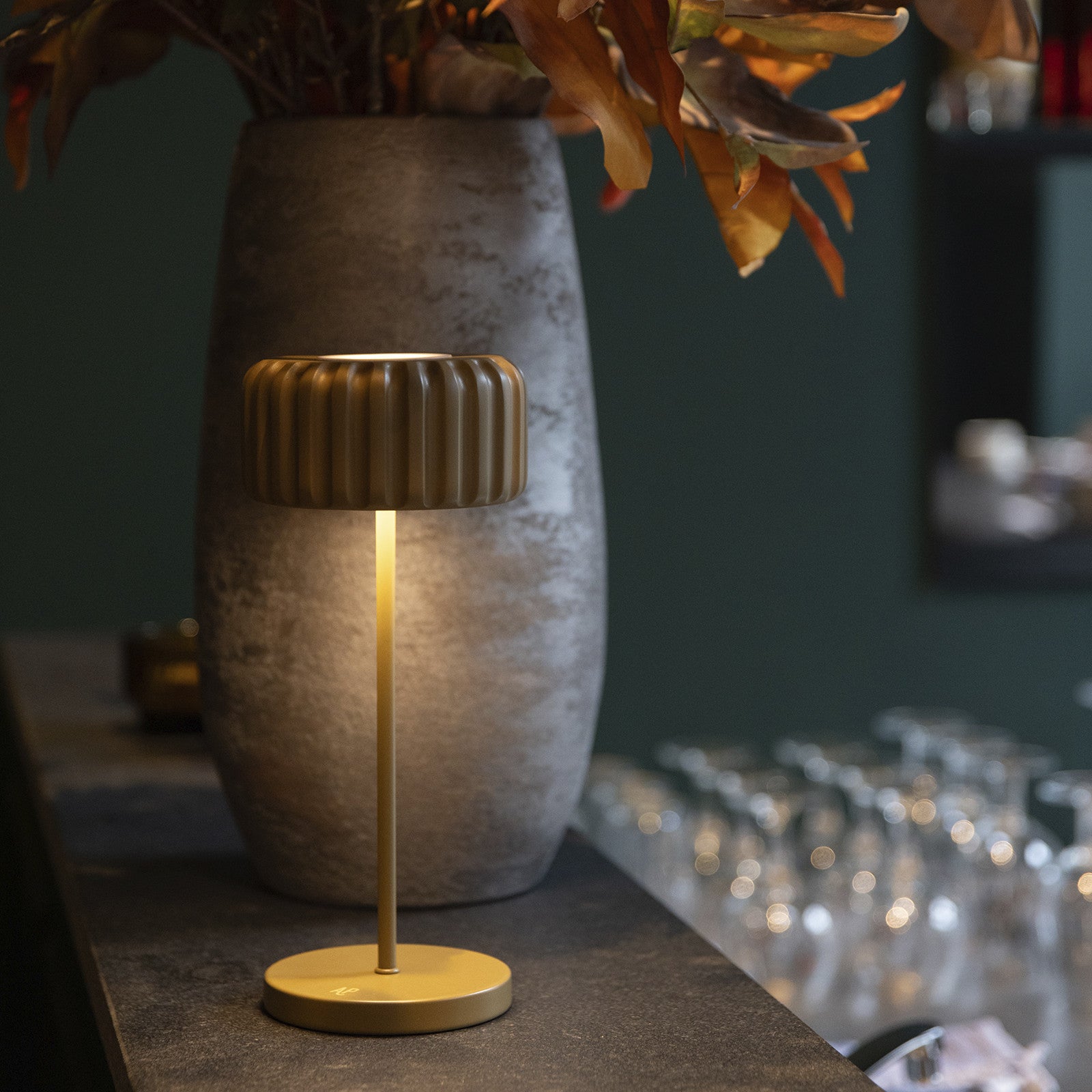 Dentelles bistro lamp - Clay