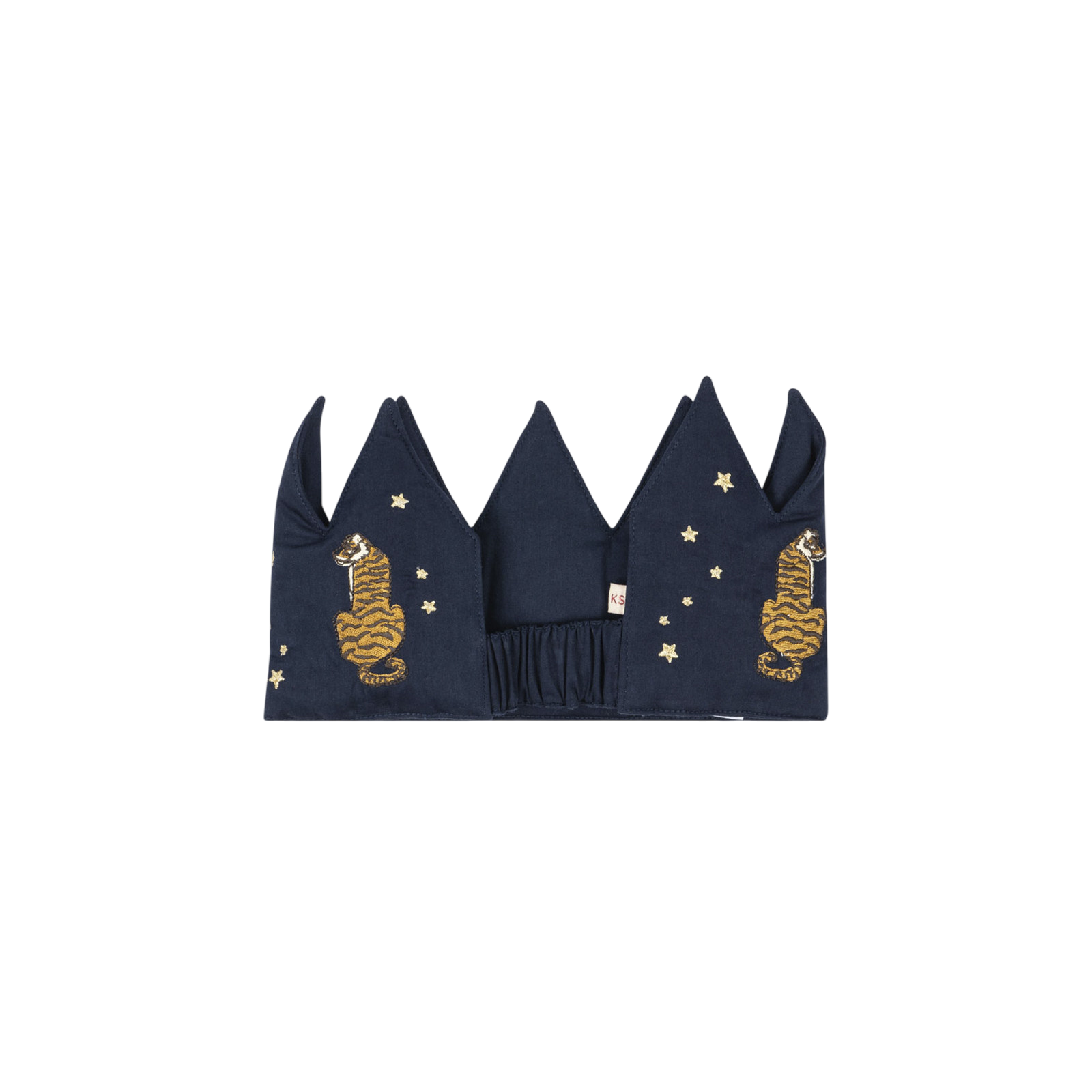 Birthday crown glitter tiger