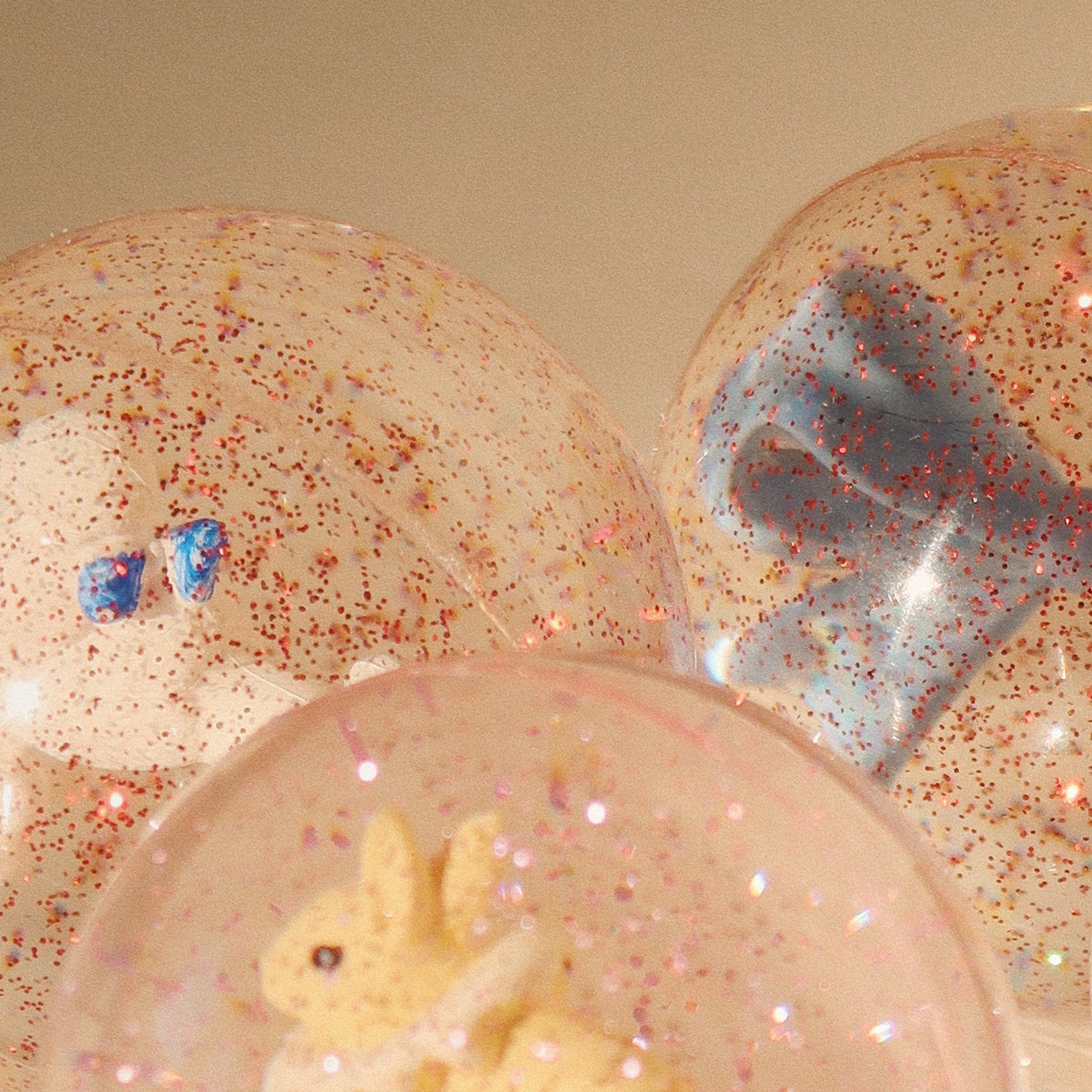 Balle en caoutchouc, set de 2, Poodle Bow