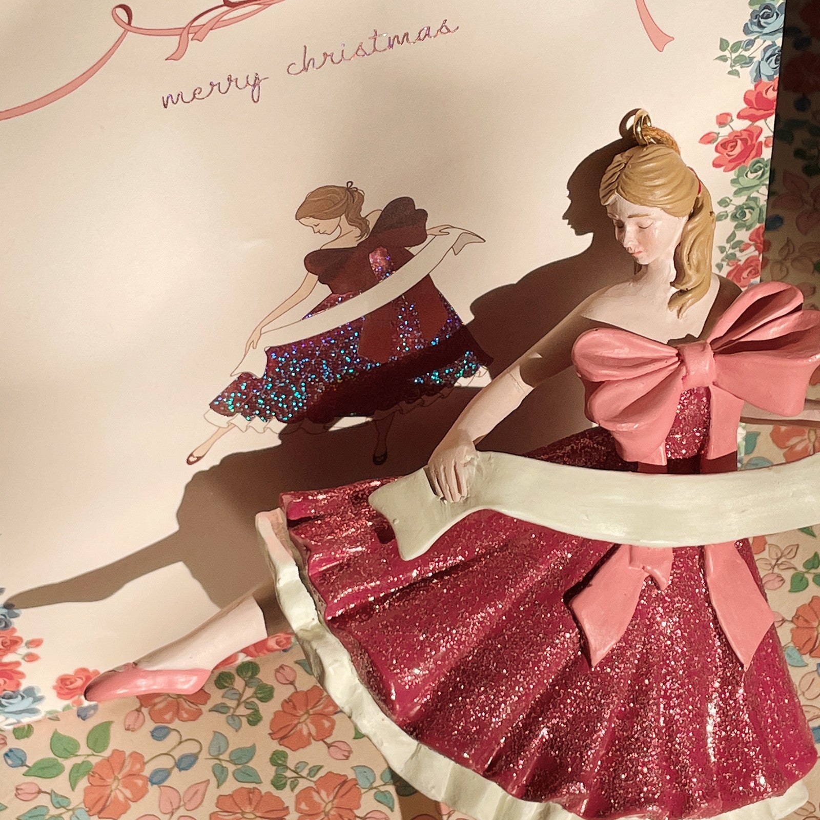 クリスマス KongesSloejd Christmas deco Bow Balerina Christmas decoration Ornament Bow Ballerina