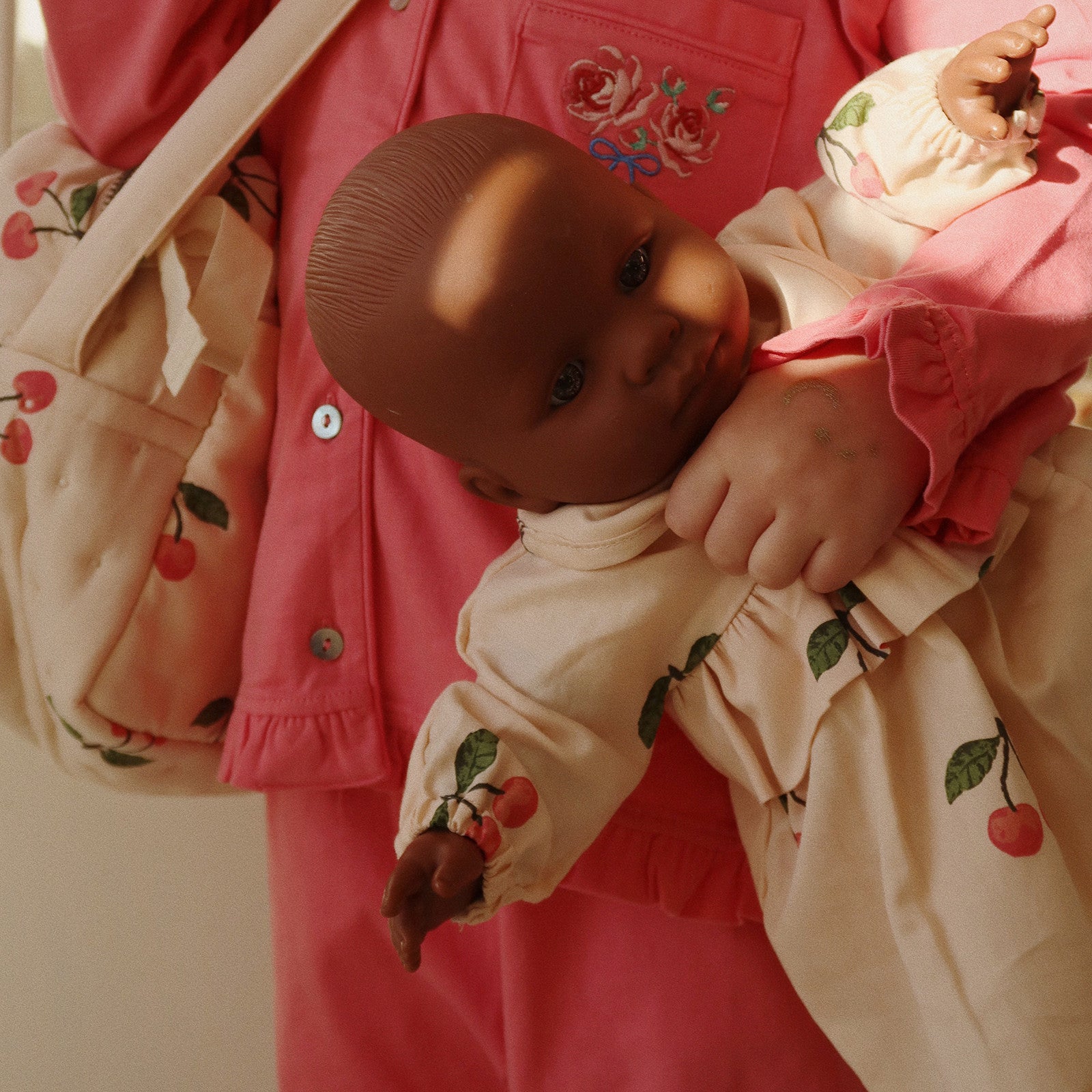 Puppenkleider Set Ma Grande Cerise Pink