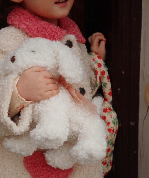 Plüsch Welpe Yvette Off White