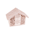 Bee hotel small wide roof natural