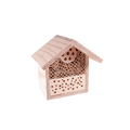 Bee hotel small high roof natural