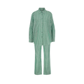 Pyjamahose gestreift Green
