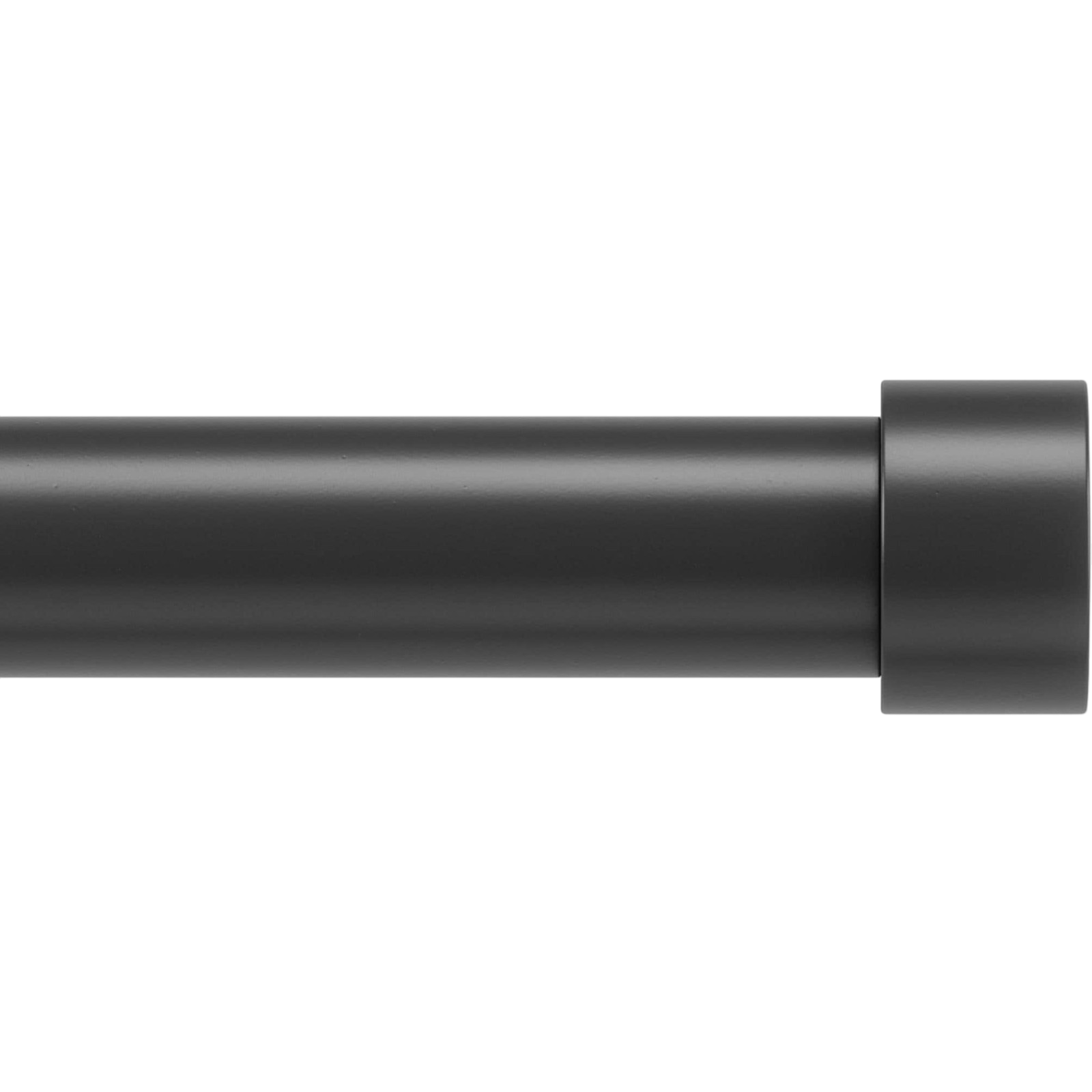 Vorhangstange Cappa 92-168 cm Schwarz