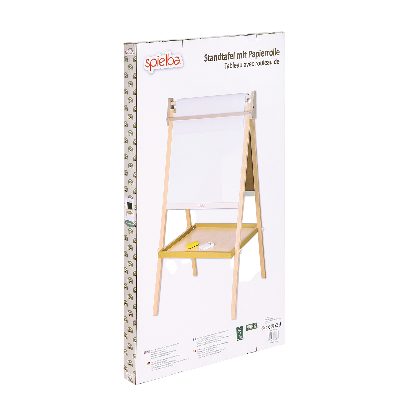 Spielba Tableau avec papier et craie