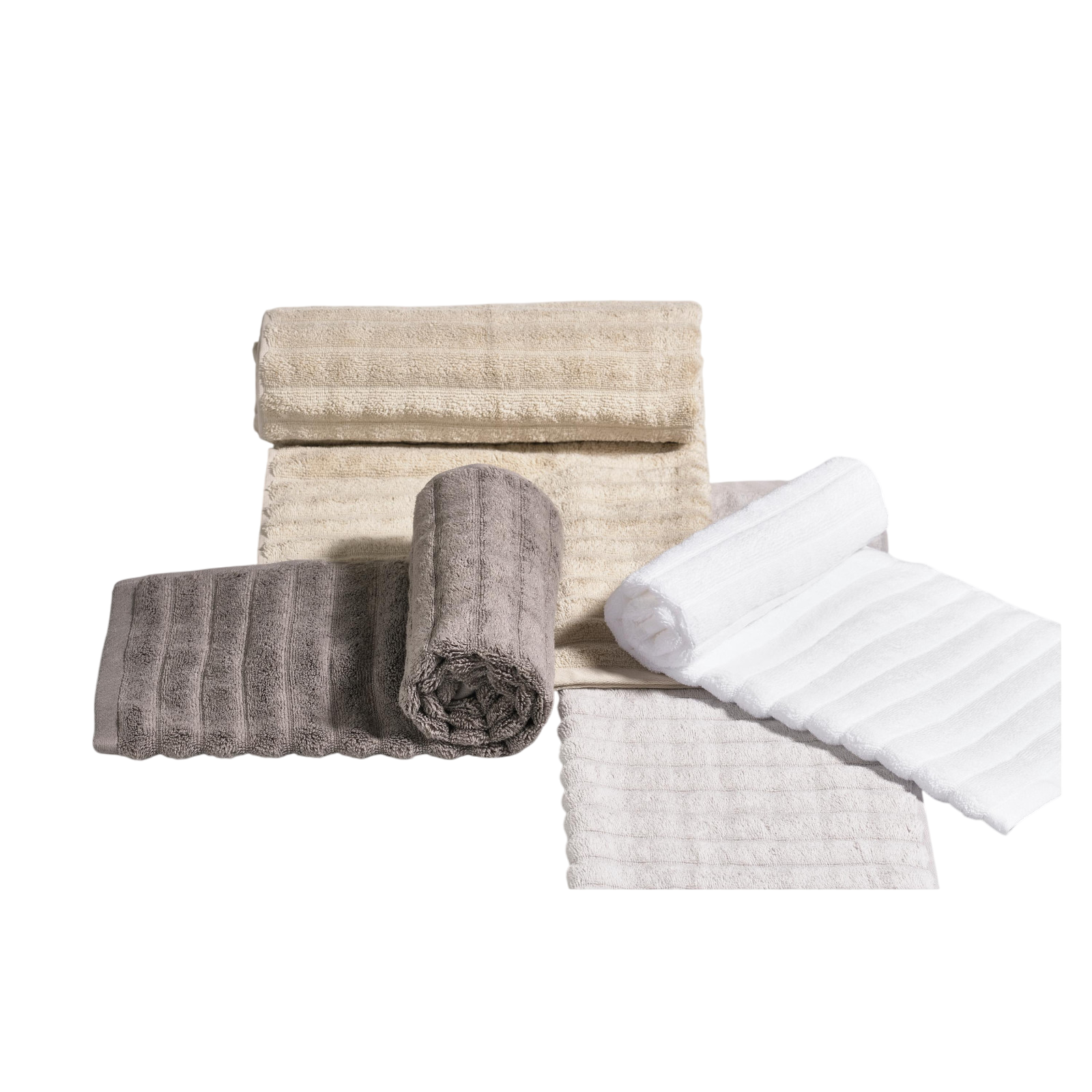 Zone Denmark Duschtuch Inu, Bio-Baumwolle, 70 x 140 cm, White