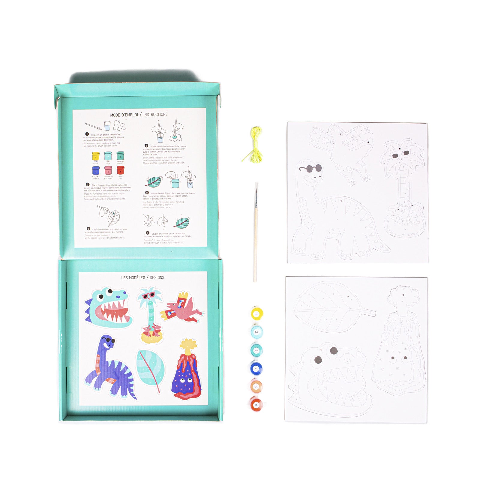 Boîte de peinture Dinos