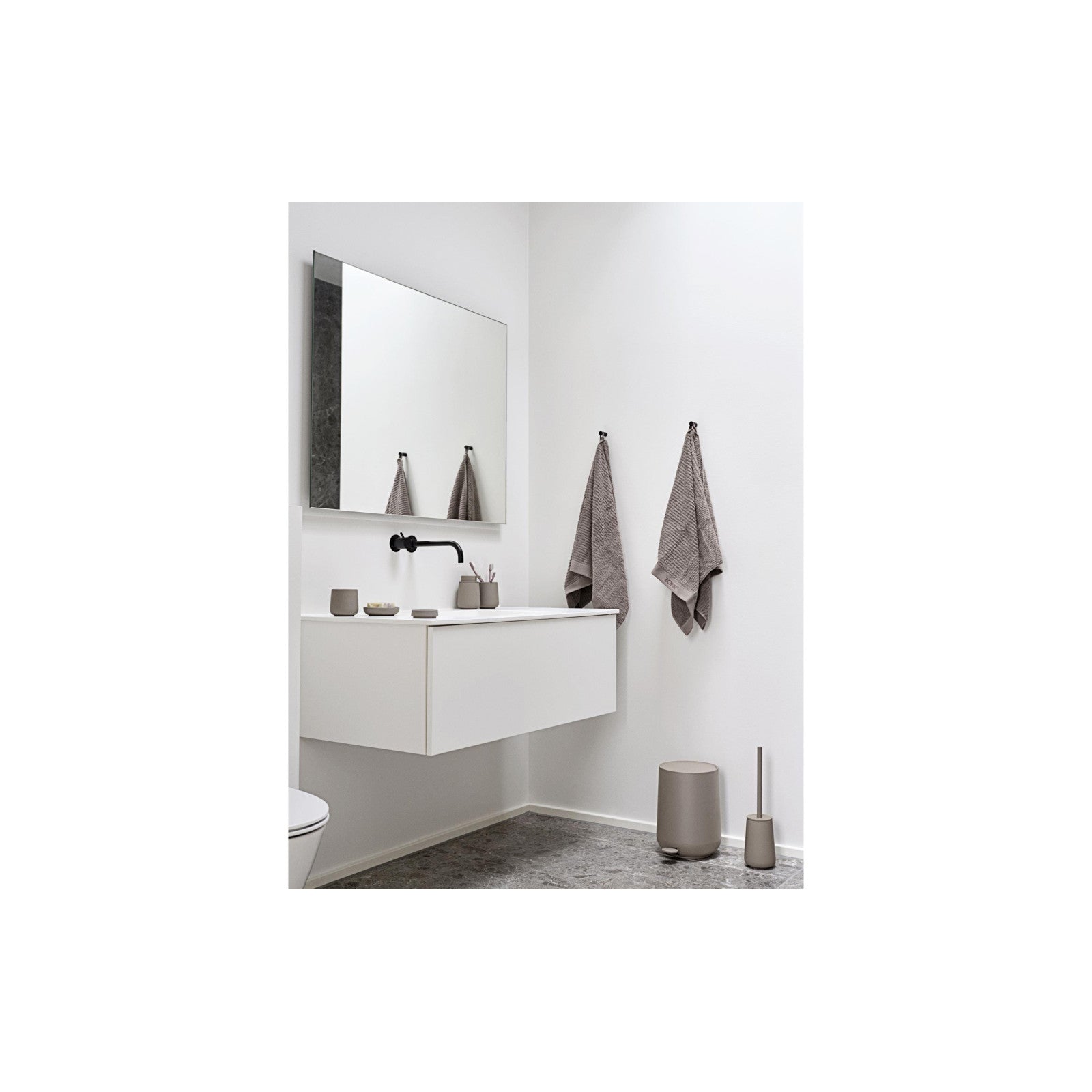 Zone Denmark Zahnputzbecher Nova One Taupe