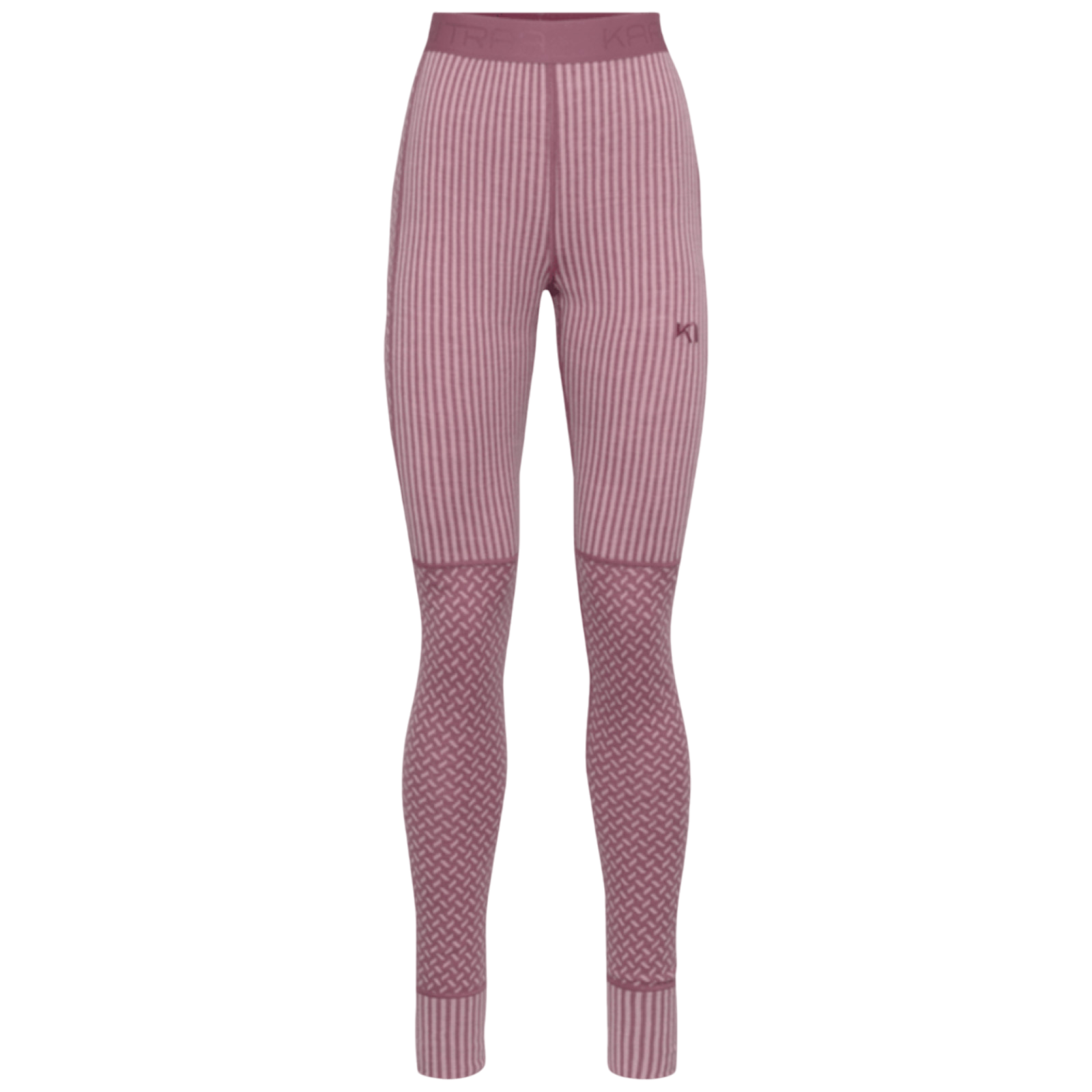 Thermo Leggings Merinowolle Smekker plum