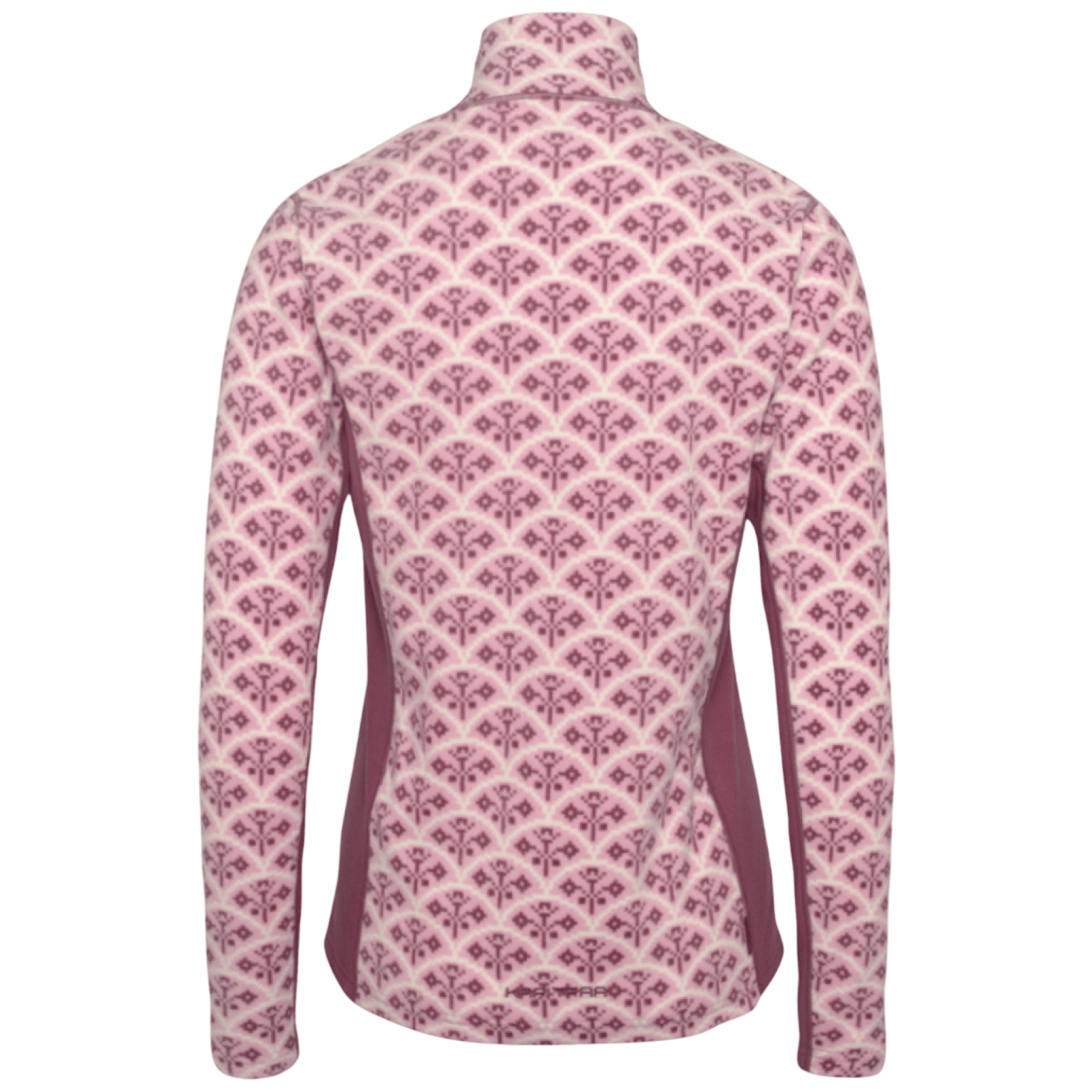 Thalena plum fleece jacket