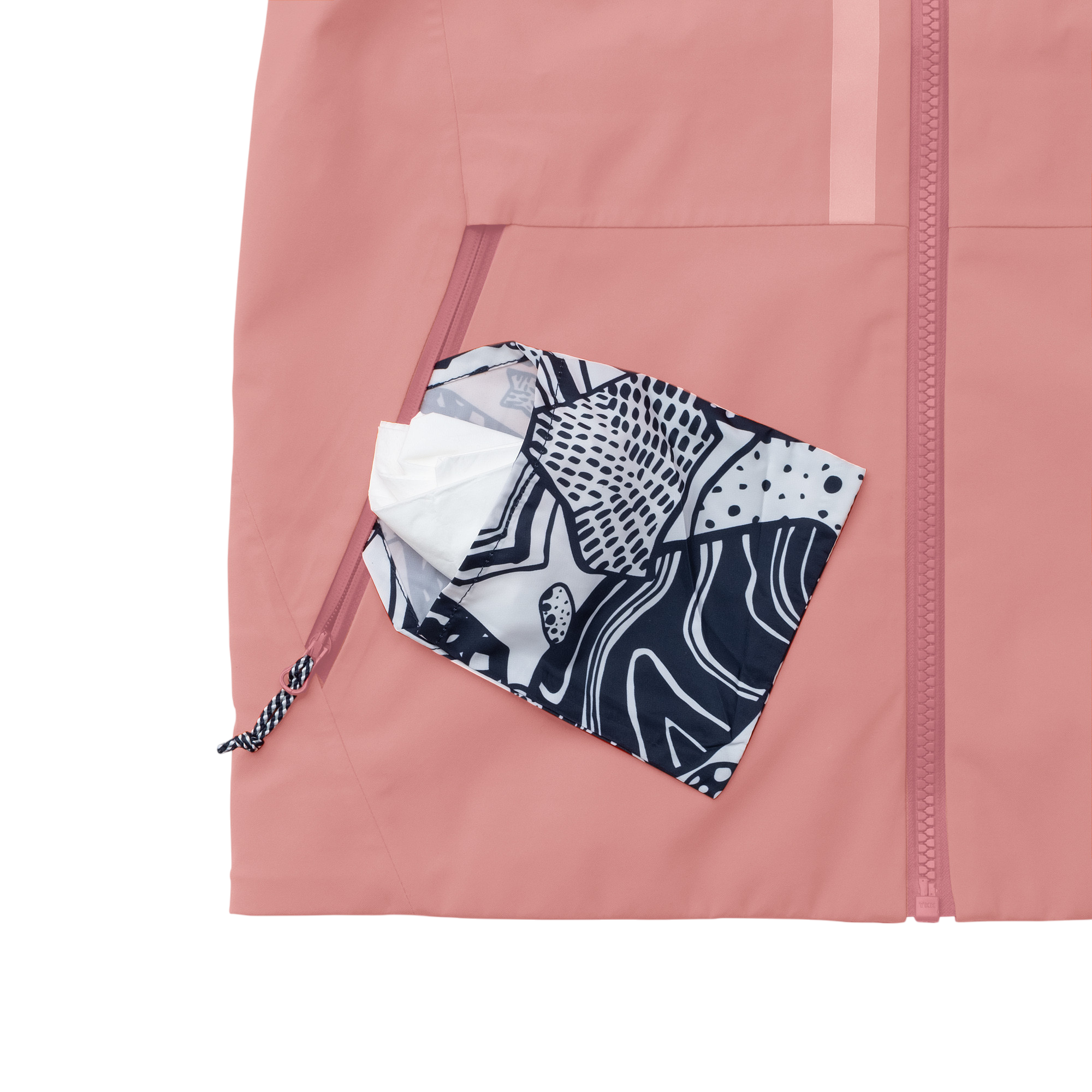 Veste Turas 3L Dark Rose