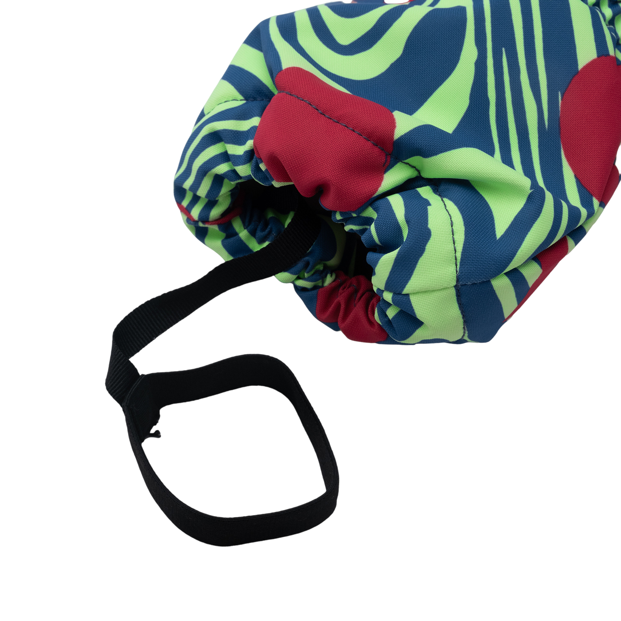 Fäustlinge Statement Legna polka" Blue marin"