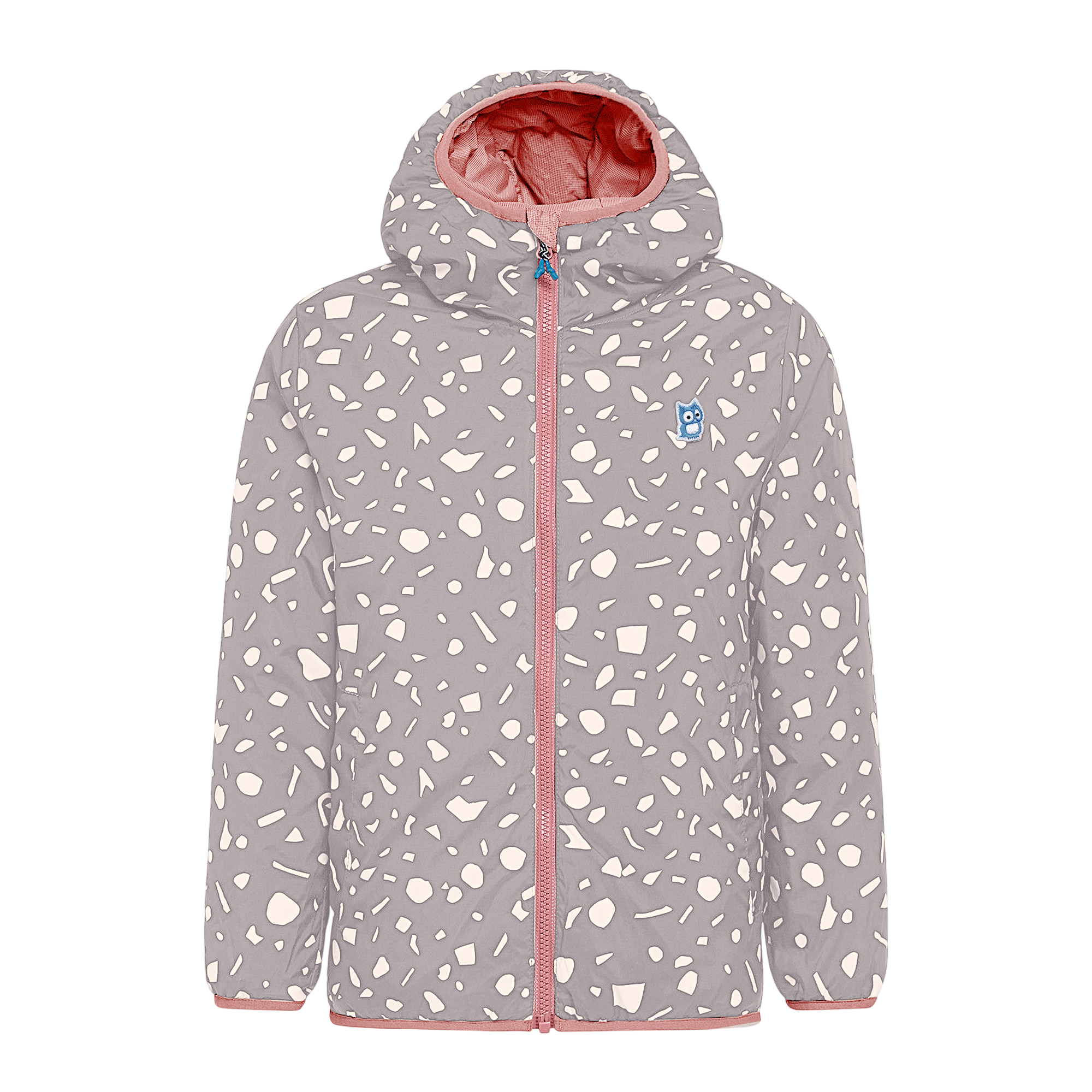 Veste réversible PrimaLoft Glow Underground Dark Rose Dove Grey