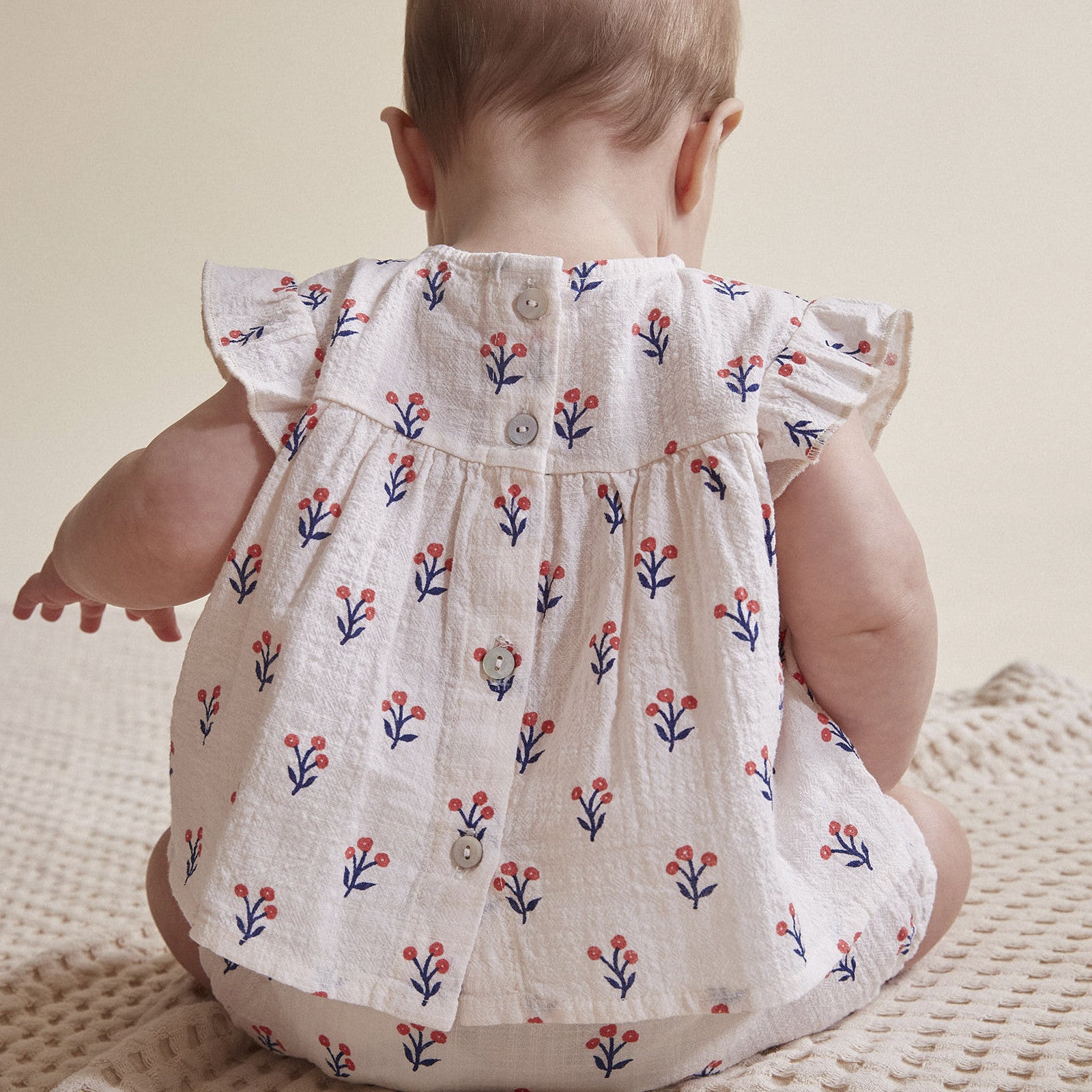 Baby Culotte Capri Ivory