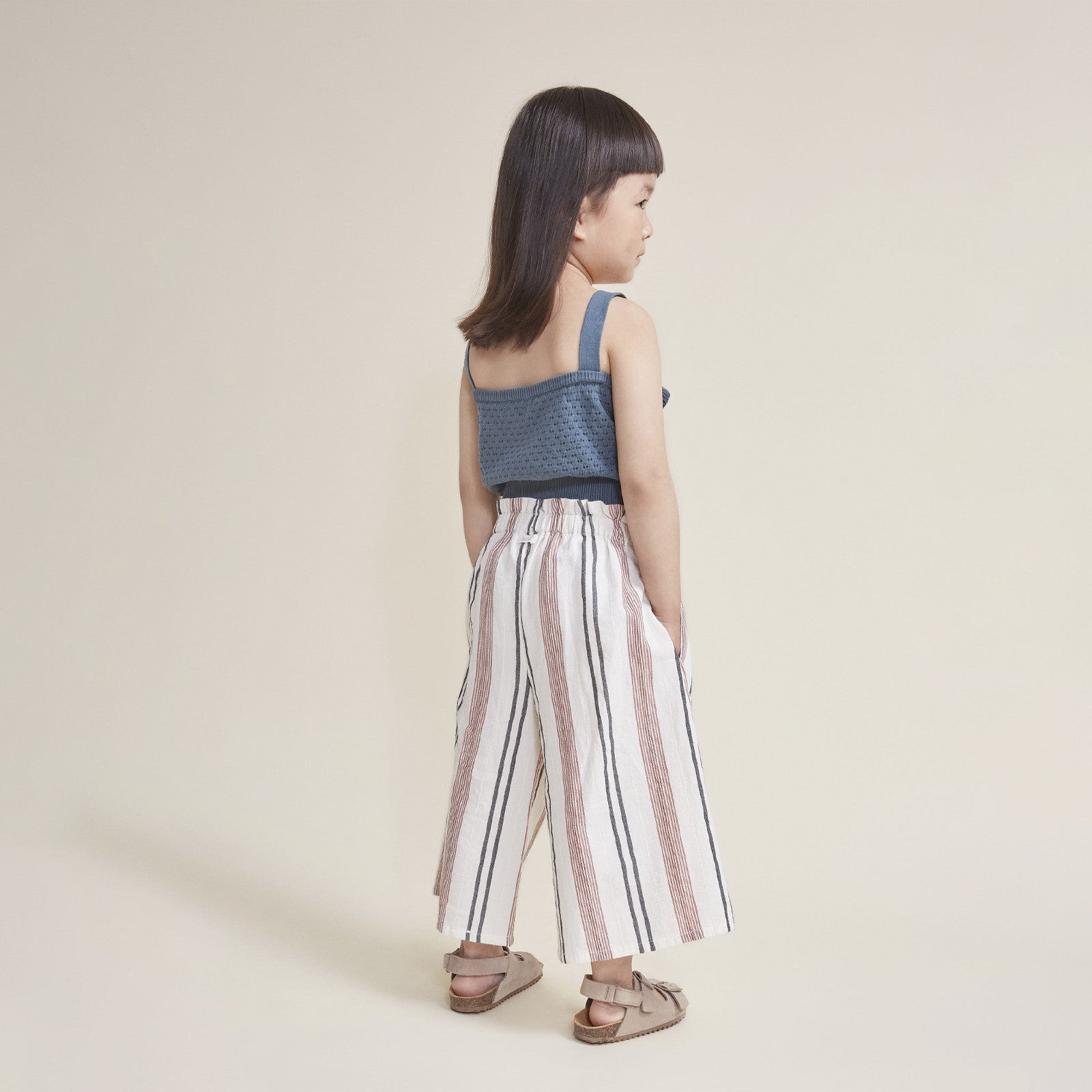 Top Boho bleu sarcelle