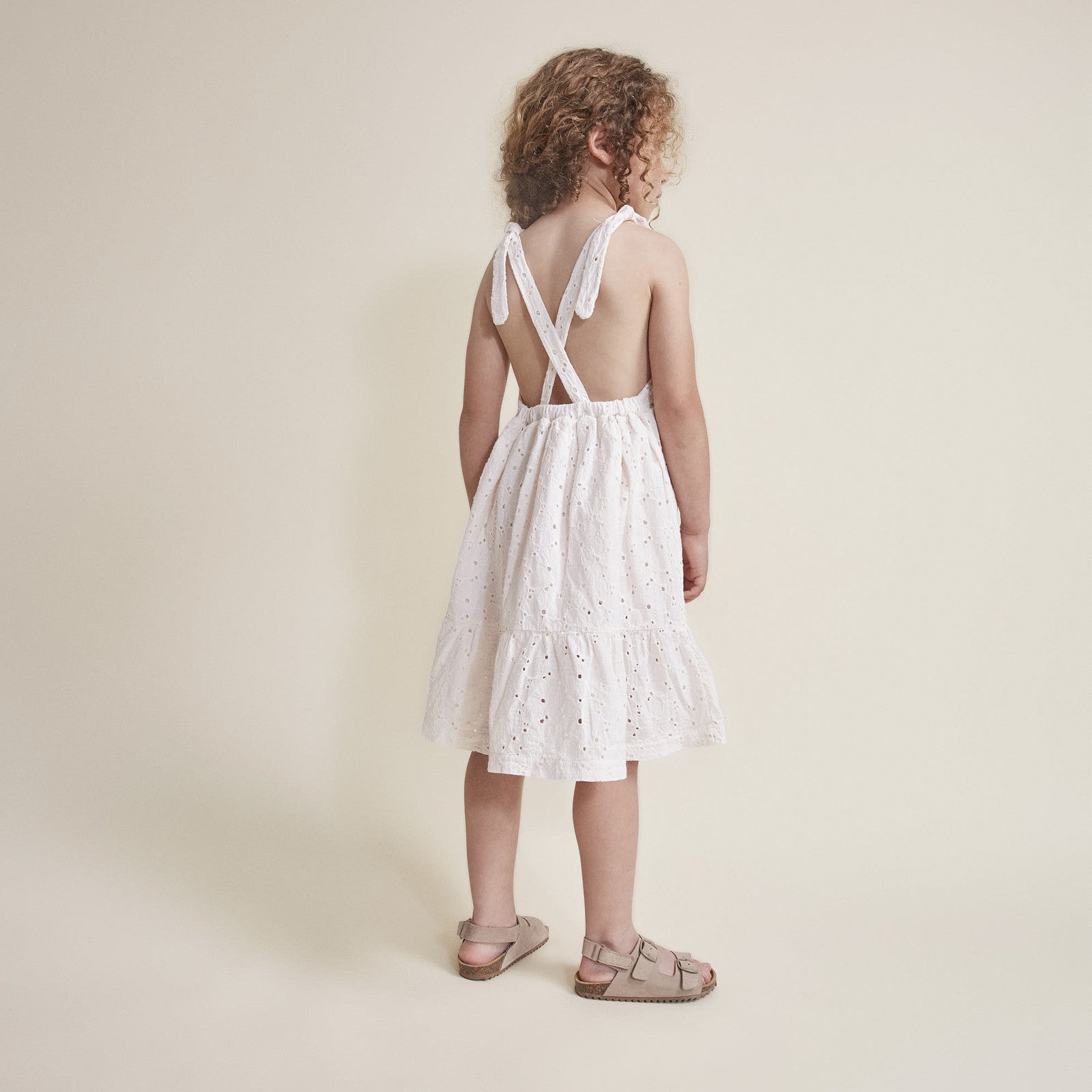 Kleid Embroidery Ivory