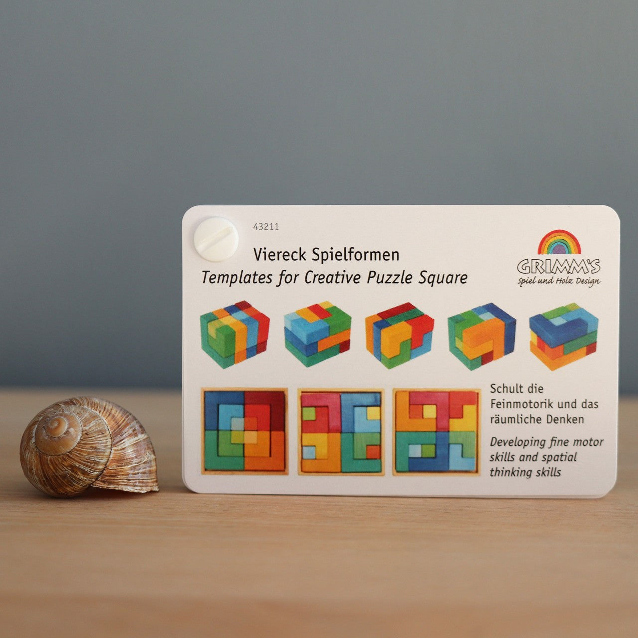 GRIMM's Éventail de cartes Jeu de construction Carré