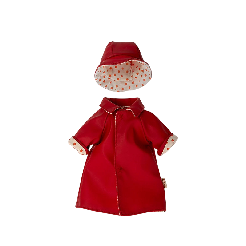 Teddy Mama raincoat with hat