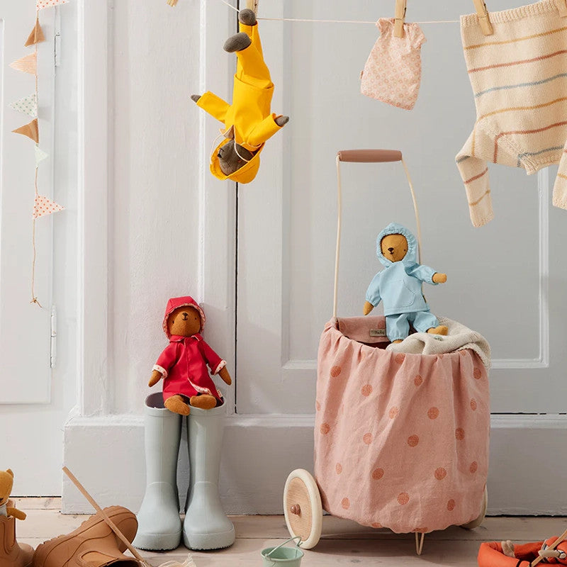 Teddy Mama raincoat with hat