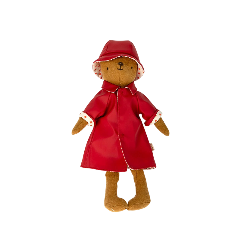 Teddy Mama raincoat with hat