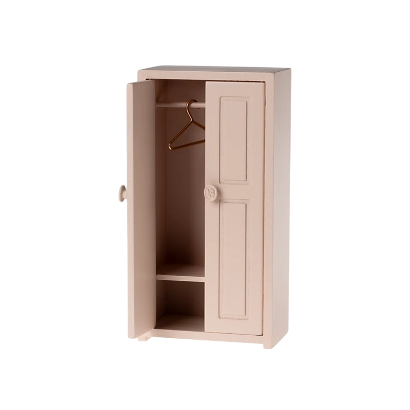Maileg Maus Kleiderschrank Light Rose