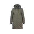 Women's thermal coat Juniper ivy green