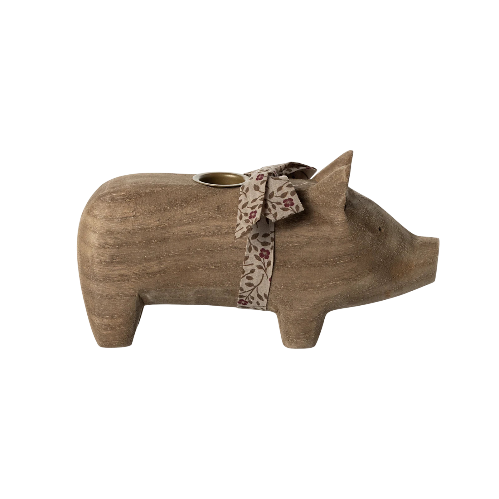 Bougeoir Cochon moyen Nature