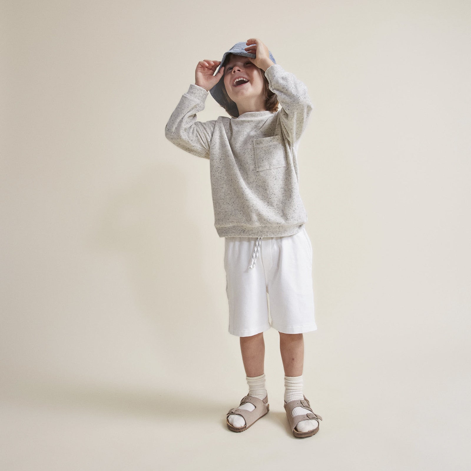 Sonnenhut Batik Bob Blue Teal