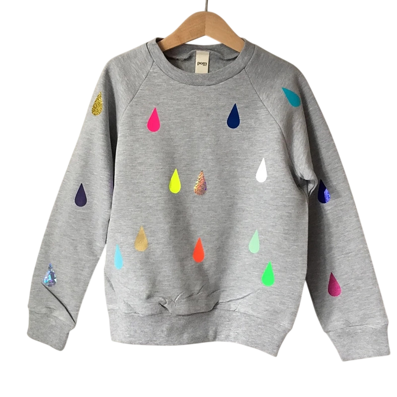 Sweatshirt Drops Grey