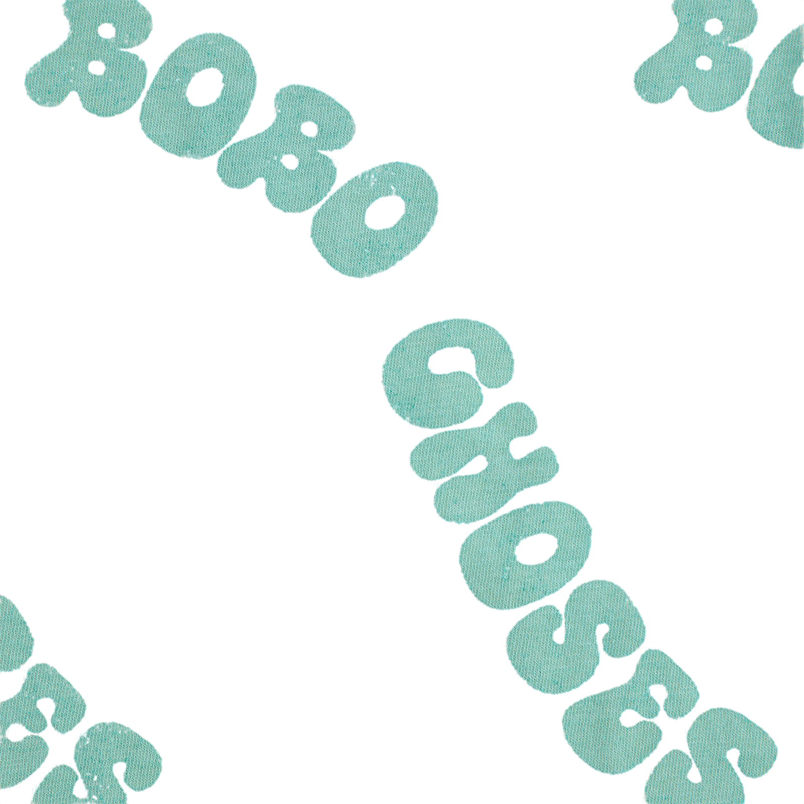 T-Shirt Wavy Bobo Choses All Over Green