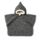 Teddy Poncho Léopard Gris